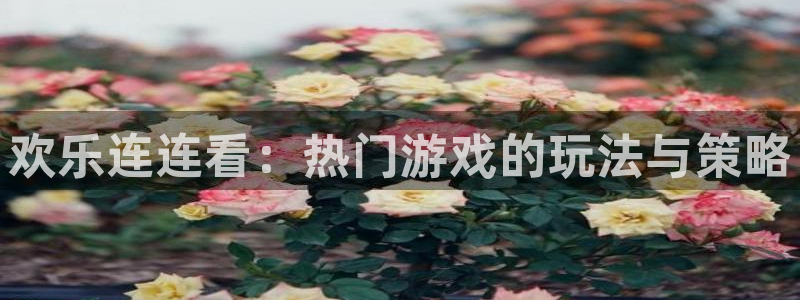 极悦娱乐登陆测速：欢乐连连看：热门游戏的玩法与策略